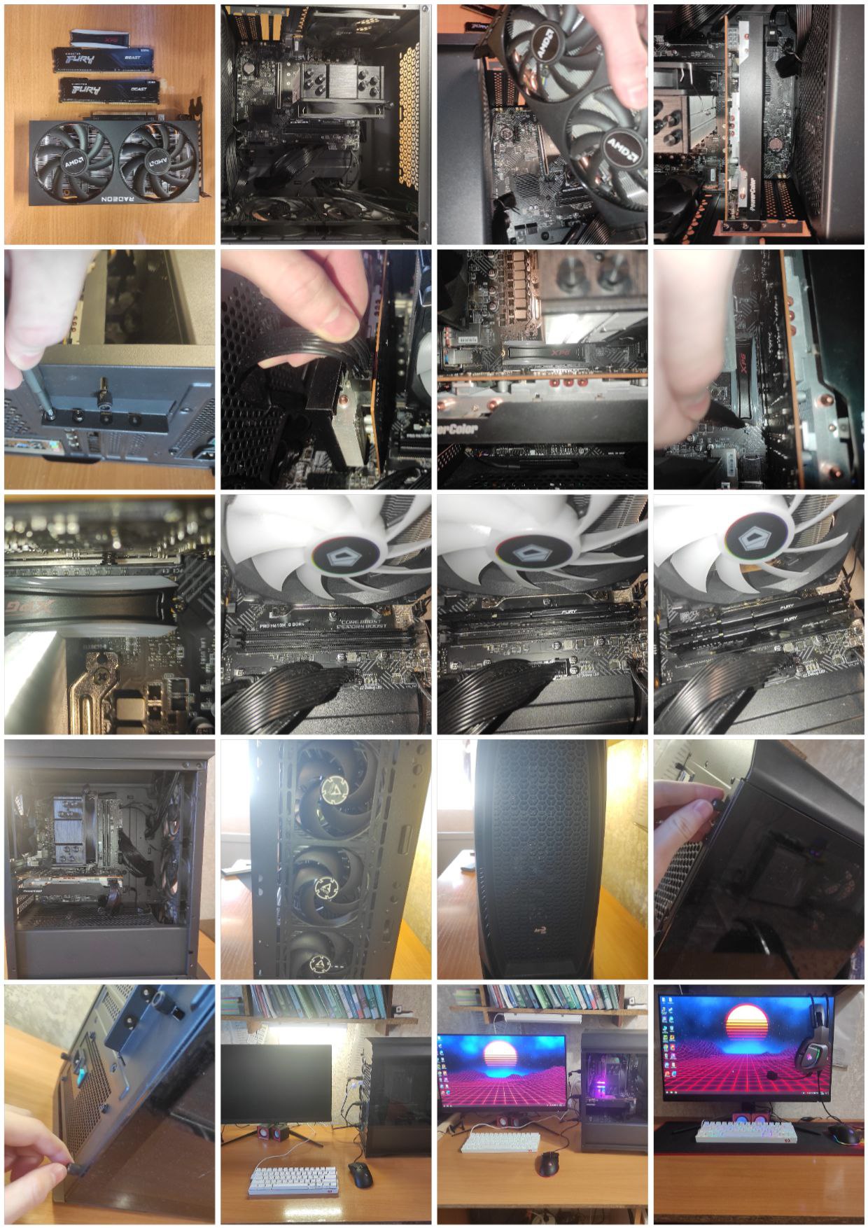 Чистка и сборка устройства